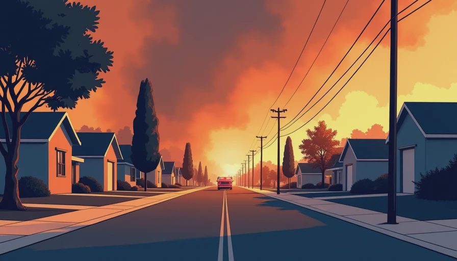Visual context for avatar: fire and ash